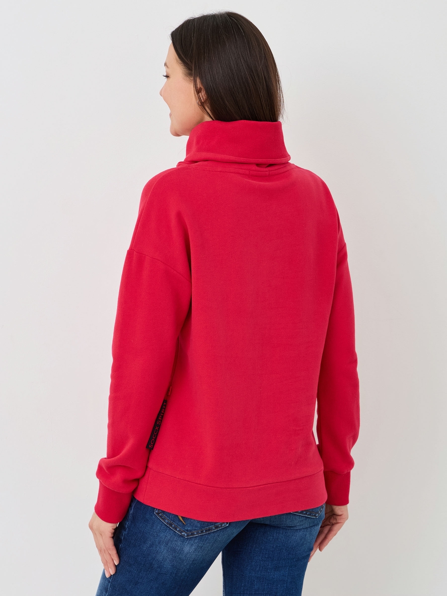 свитшот clear red