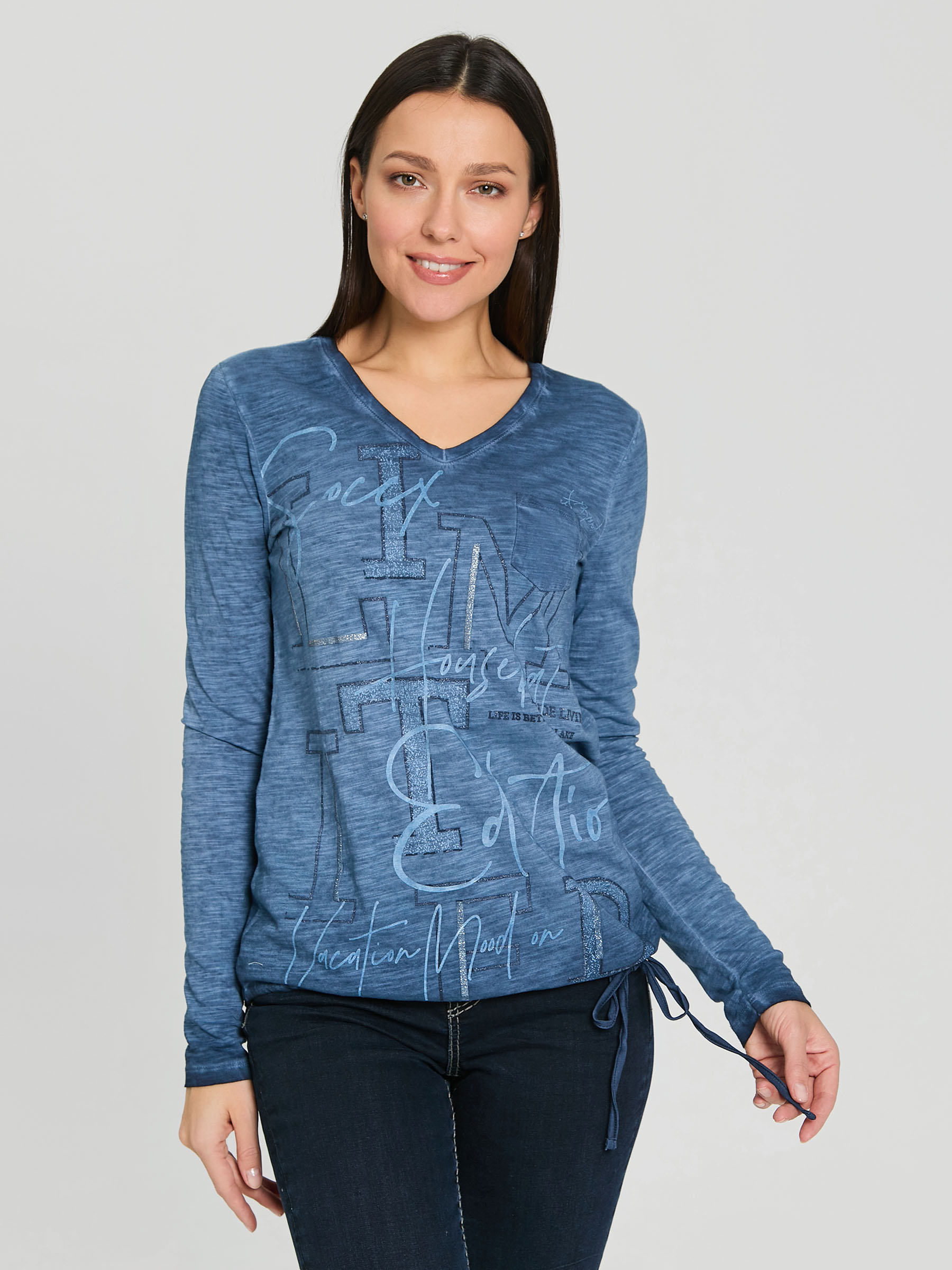 лонгслив blue navy