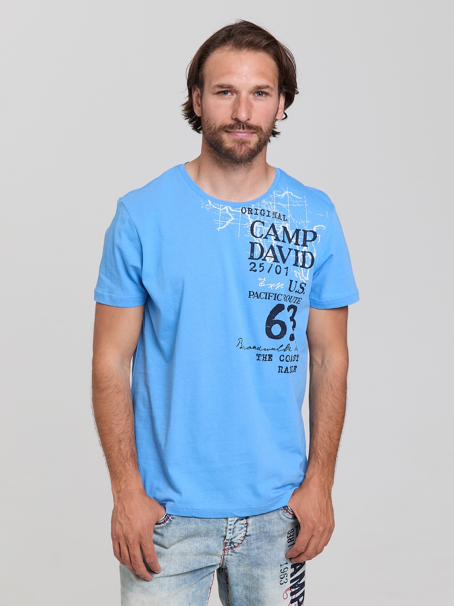 футболка soft blue