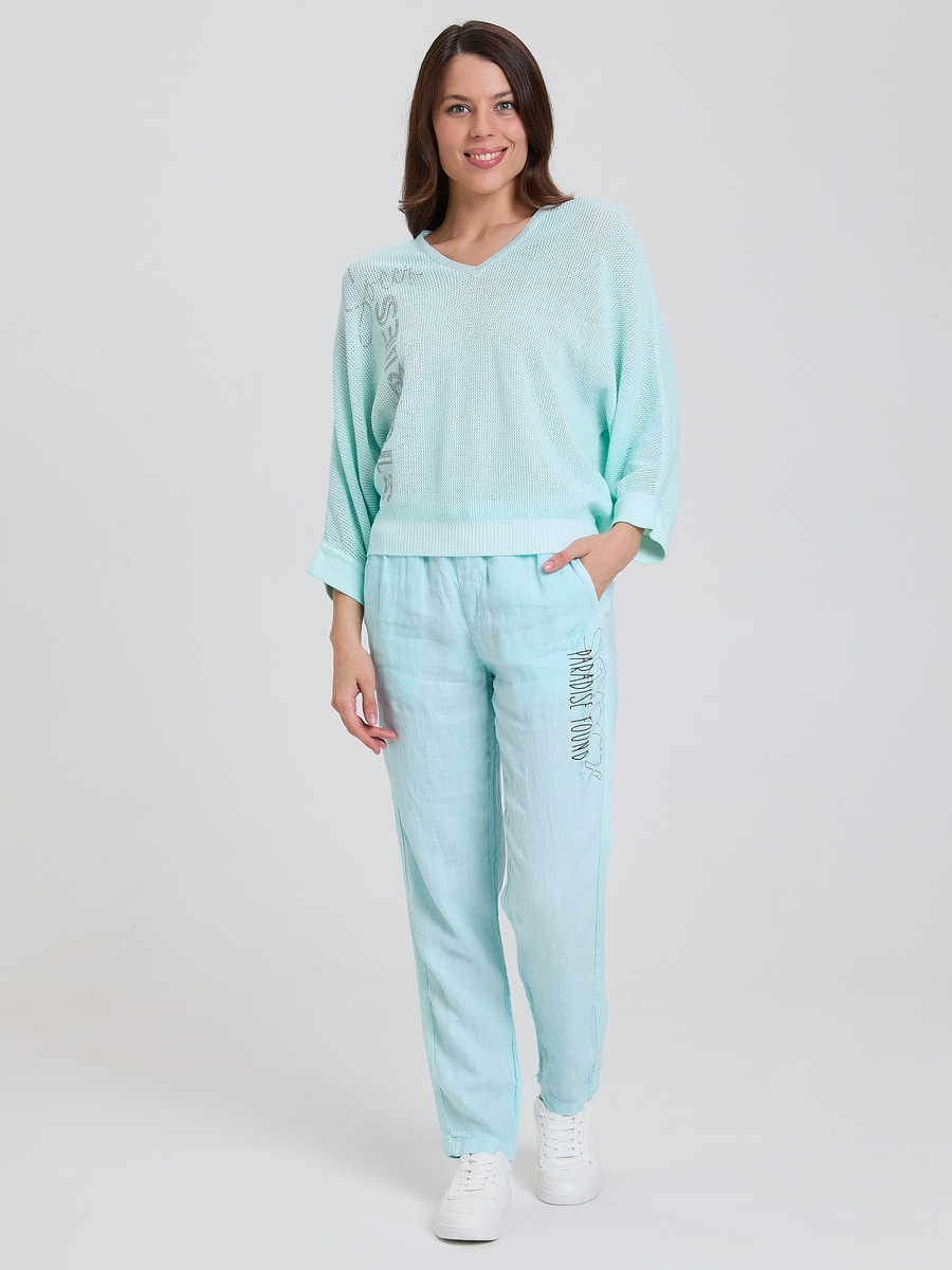 пуловер exotic aqua