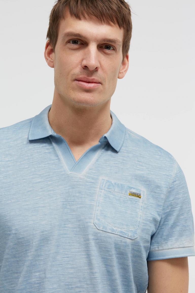 поло silver blue