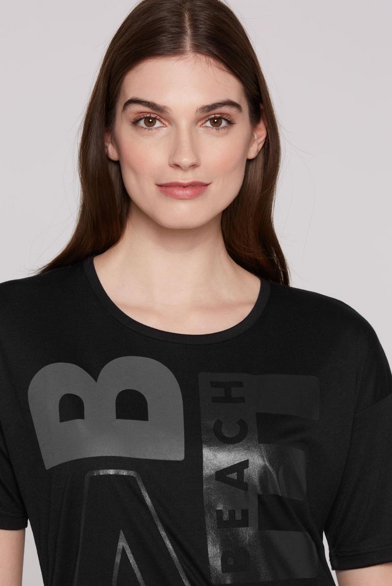 футболка oversize black