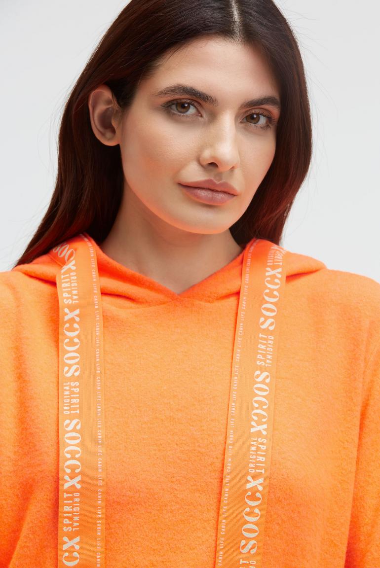 худи brilliant orange neon