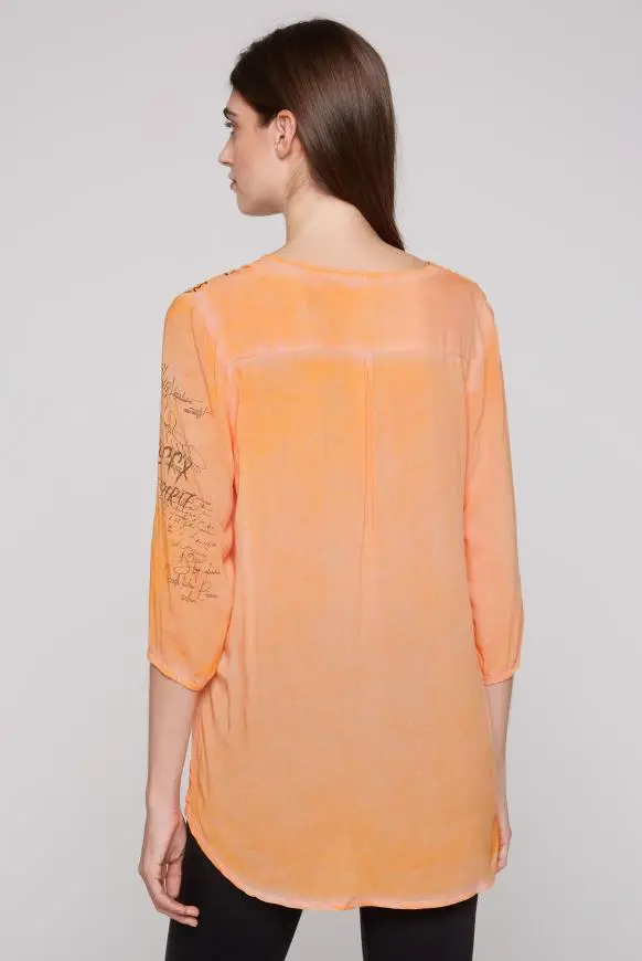 блуза apricot blush