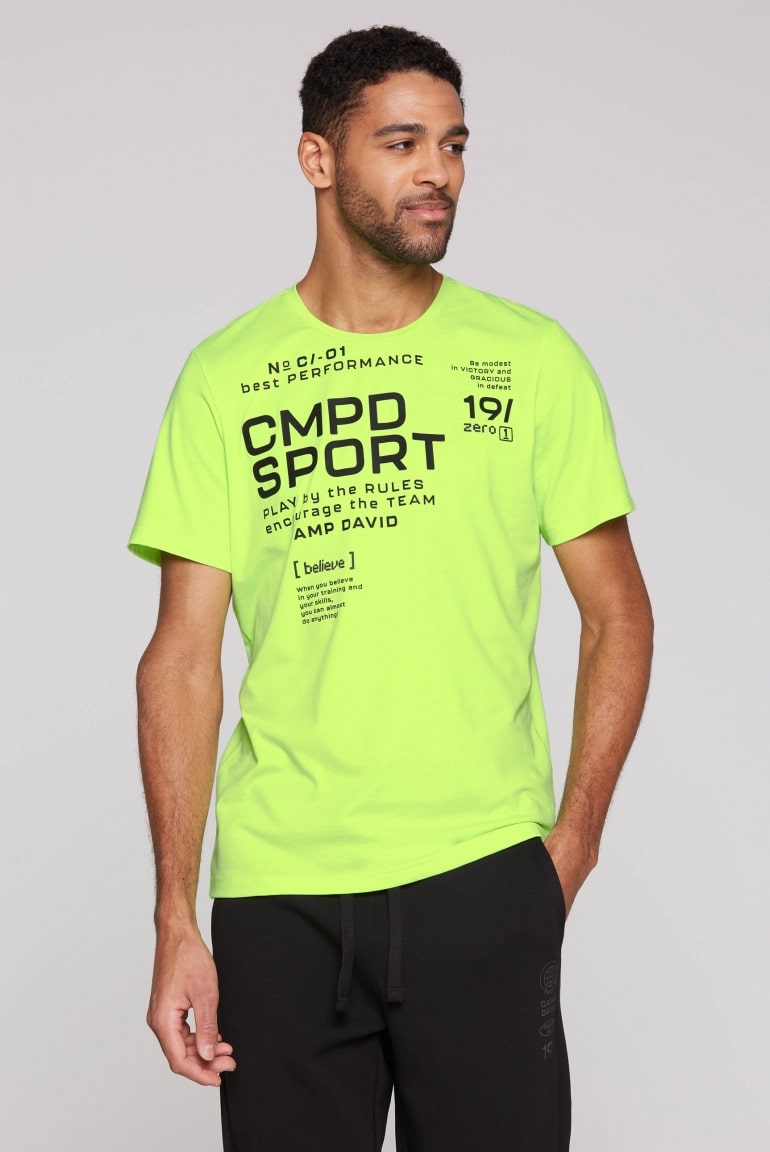 футболка neon yellow