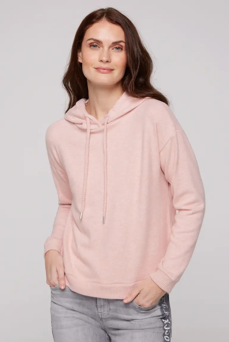 пуловер с капюшоном PI:NA rose blush