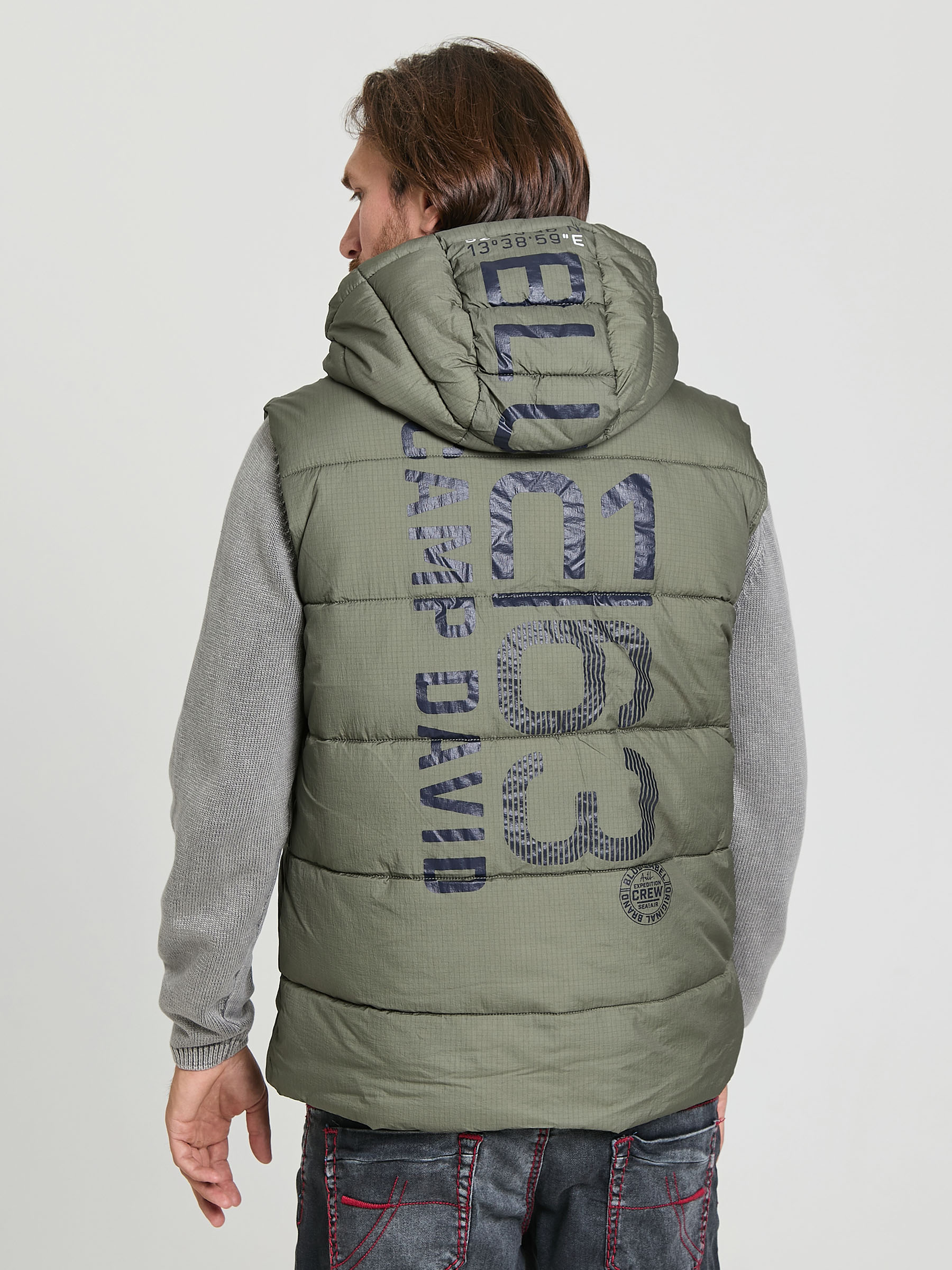 жилет medium khaki