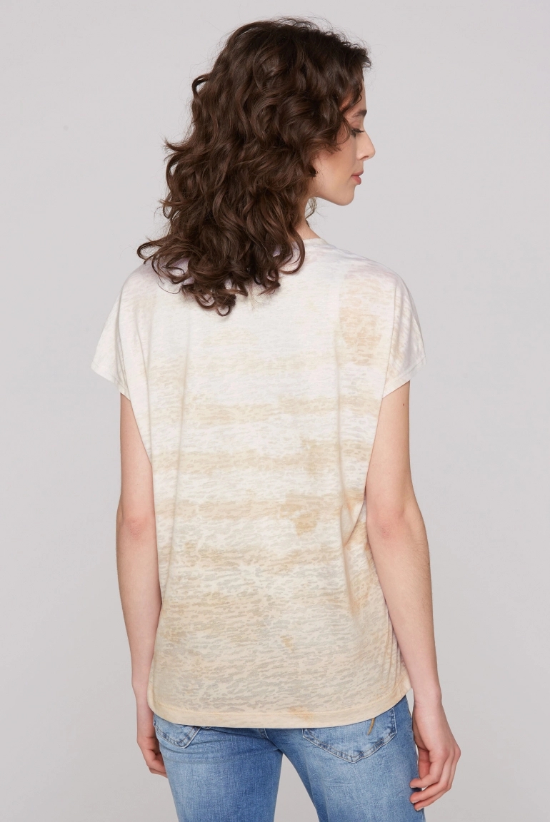 футболка  milky beige