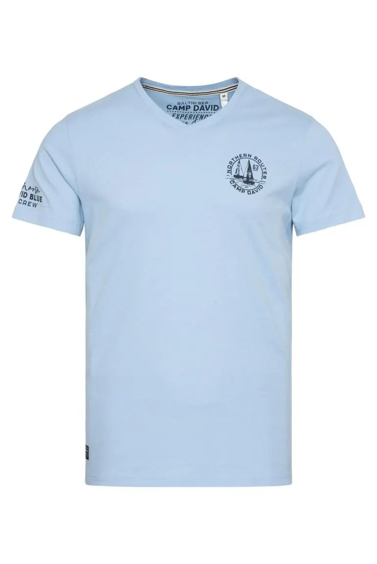 футболка summer blue