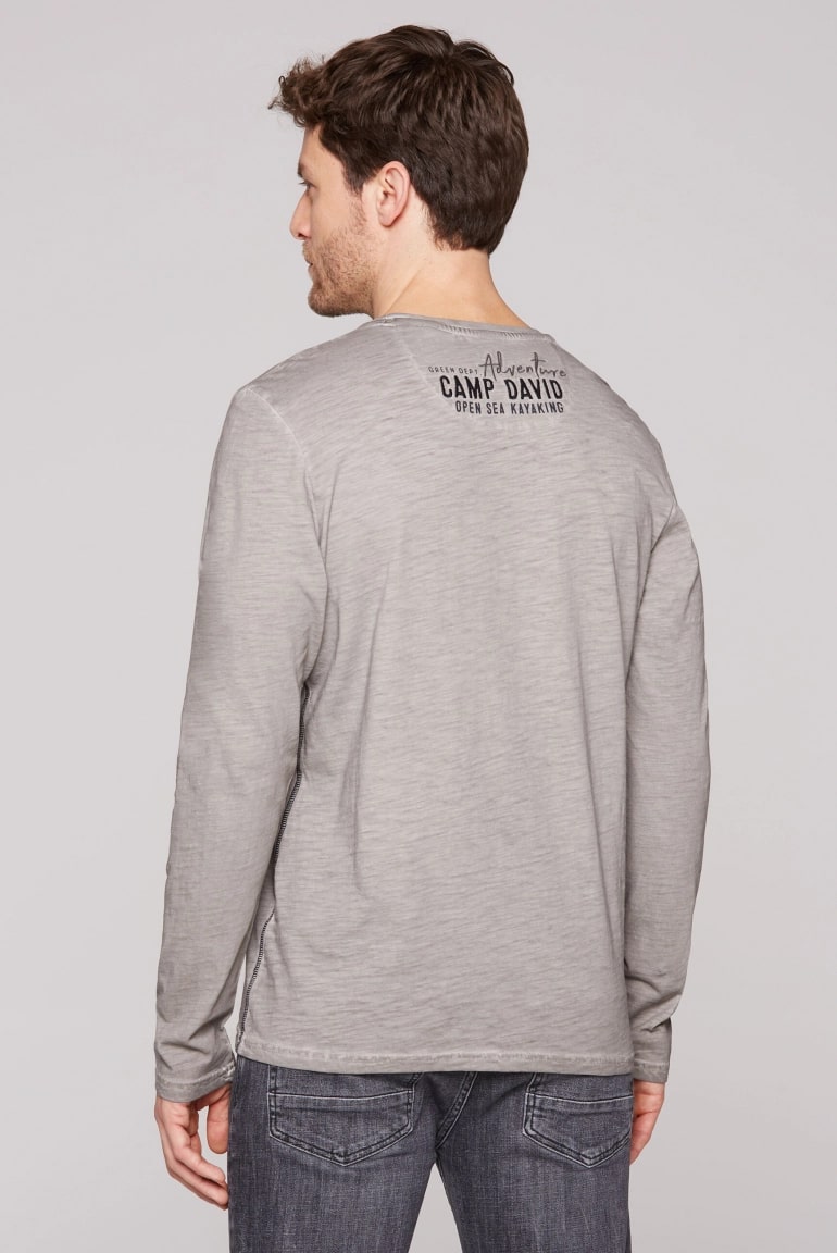 лонгслив polo grey