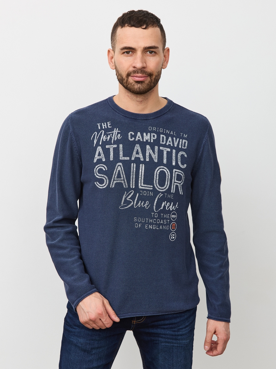 пуловер blue navy