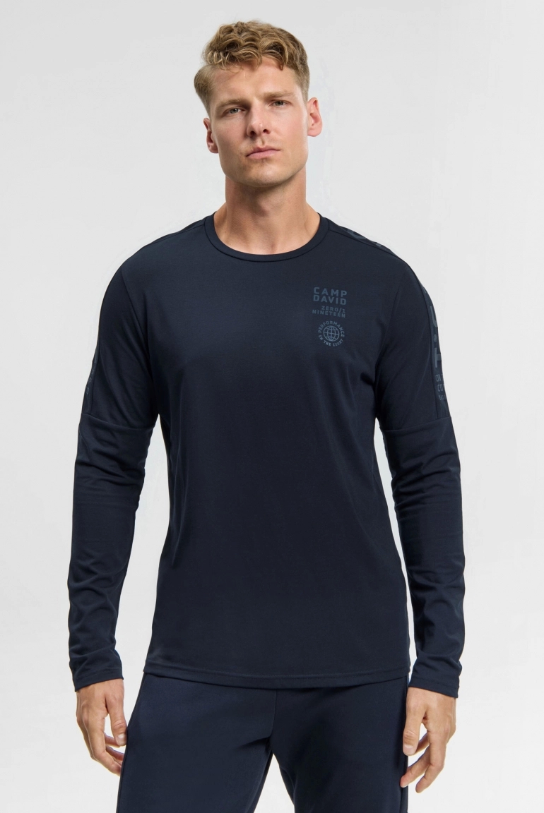 лонгслив blue navy