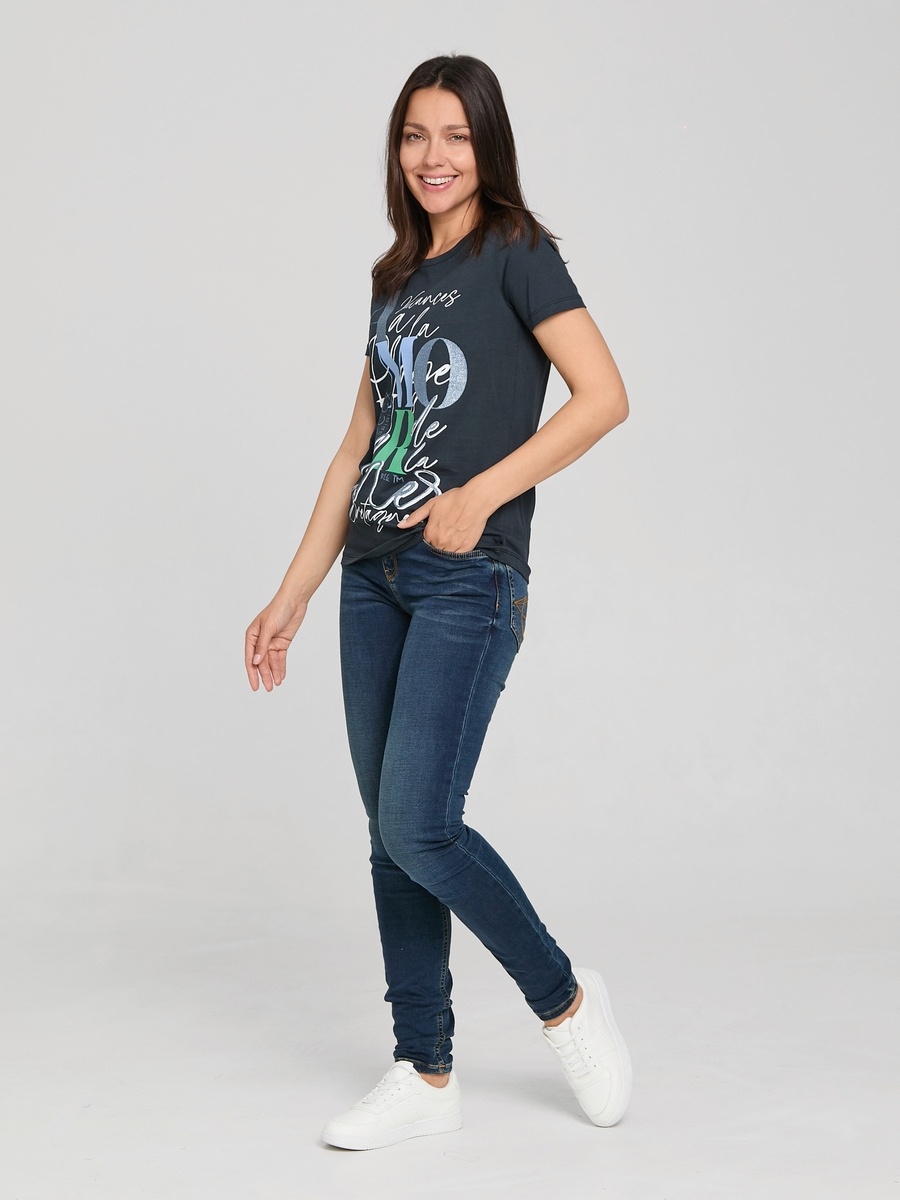 джинсы HE:DI:S125 jogg dark blue