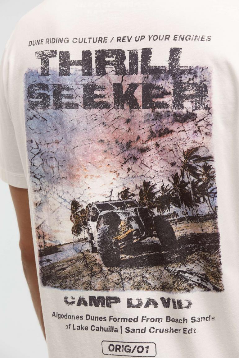 футболка relaxed fit ivory