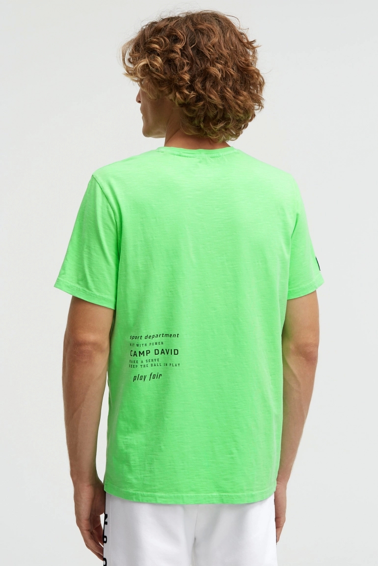 футболка tech green