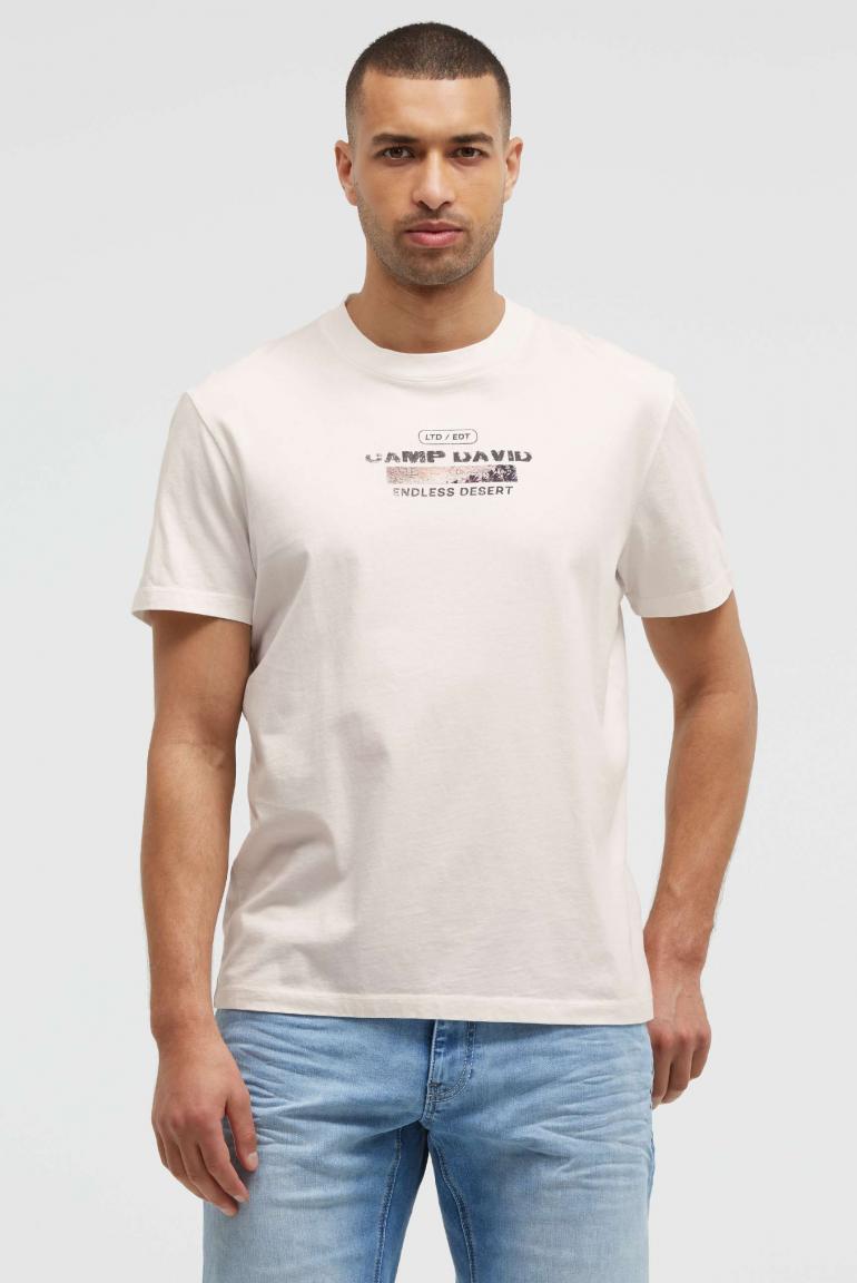 футболка relaxed fit ivory