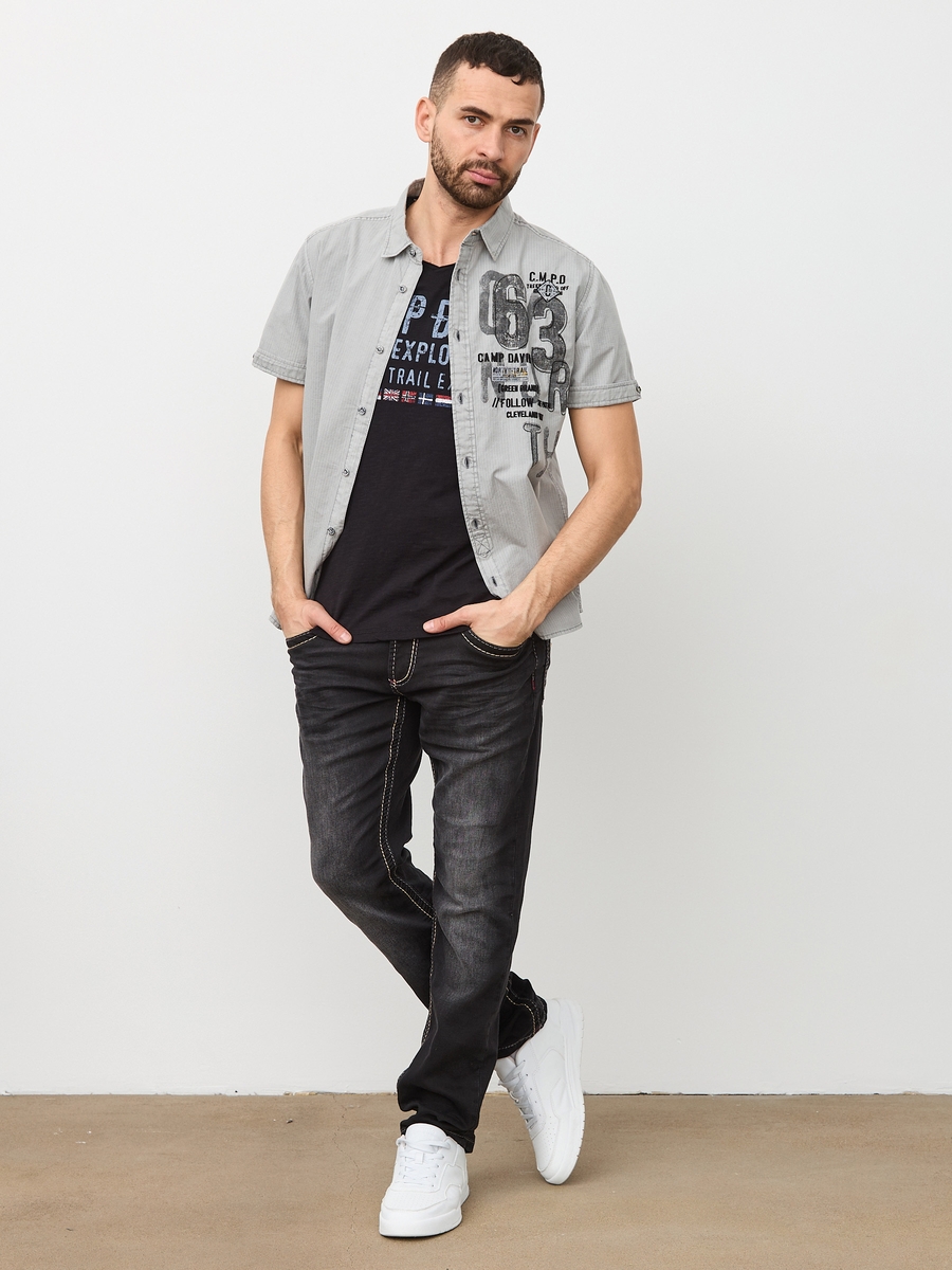 рубашка polo grey