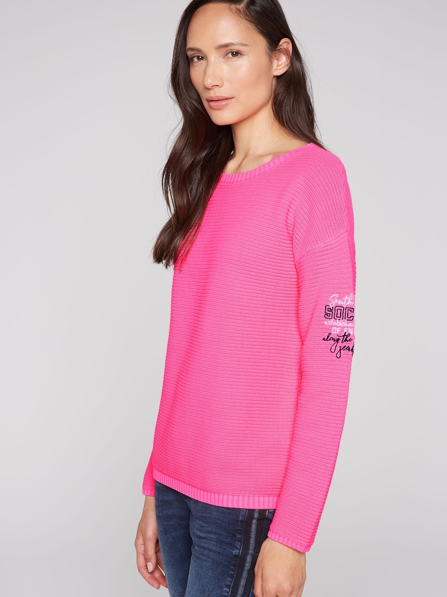 пуловер knockout pink