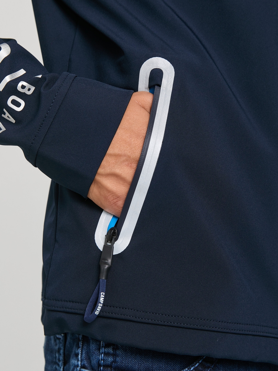 куртка softshell blue navy
