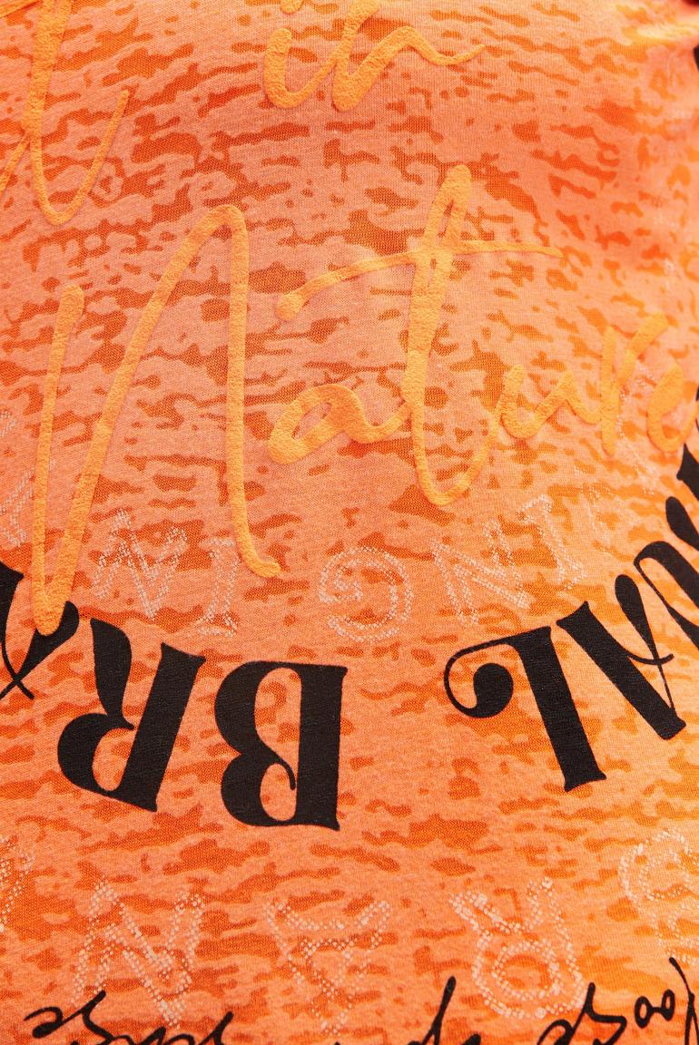 толстовка brilliant orange neon