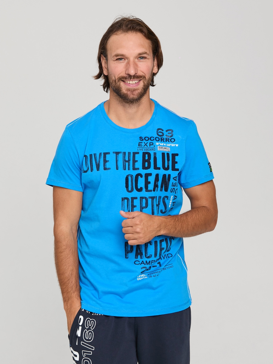 футболка pacific blue