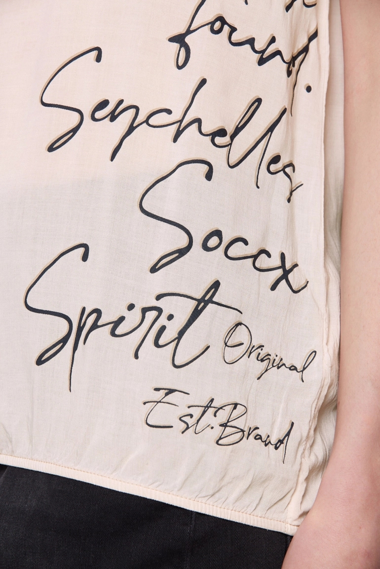 футболка milky beige