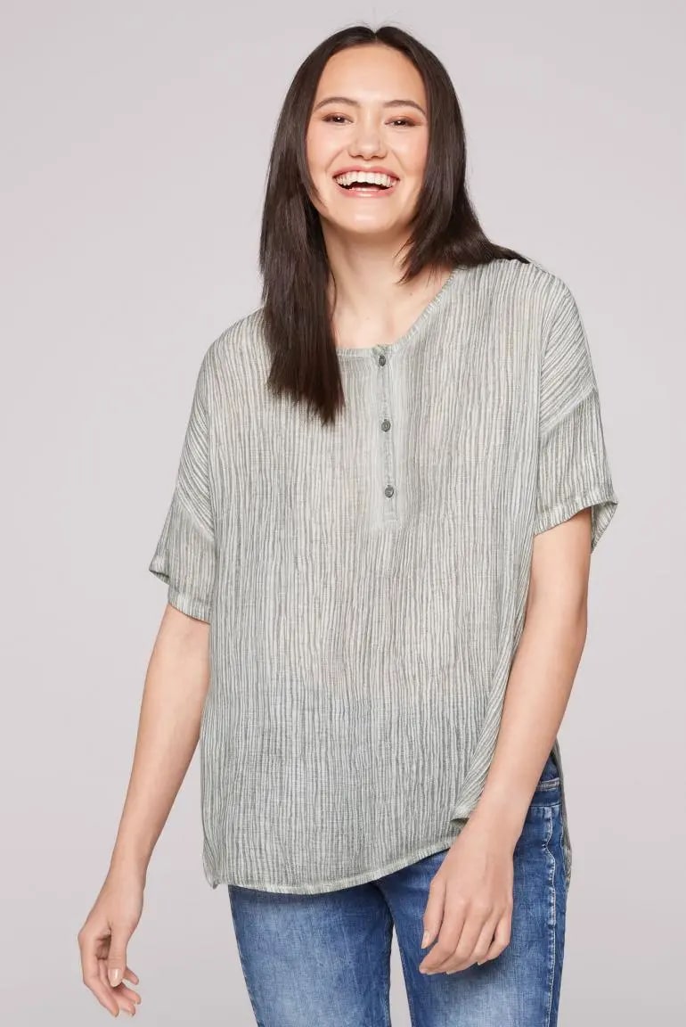 блуза oversize desert olive