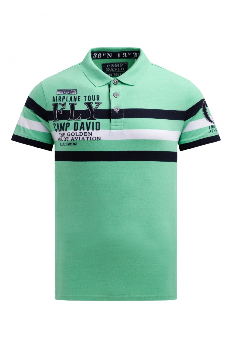 поло  flight green