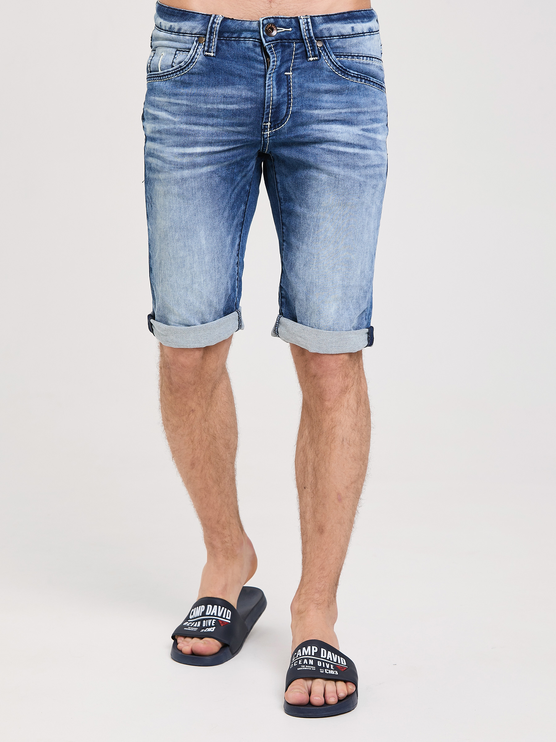 шорты RO:BI dark blue random