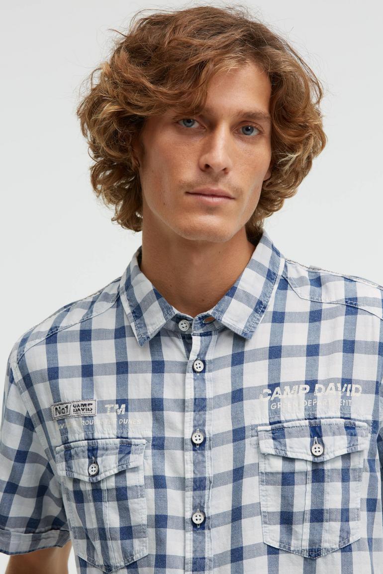 рубашка indigo blue