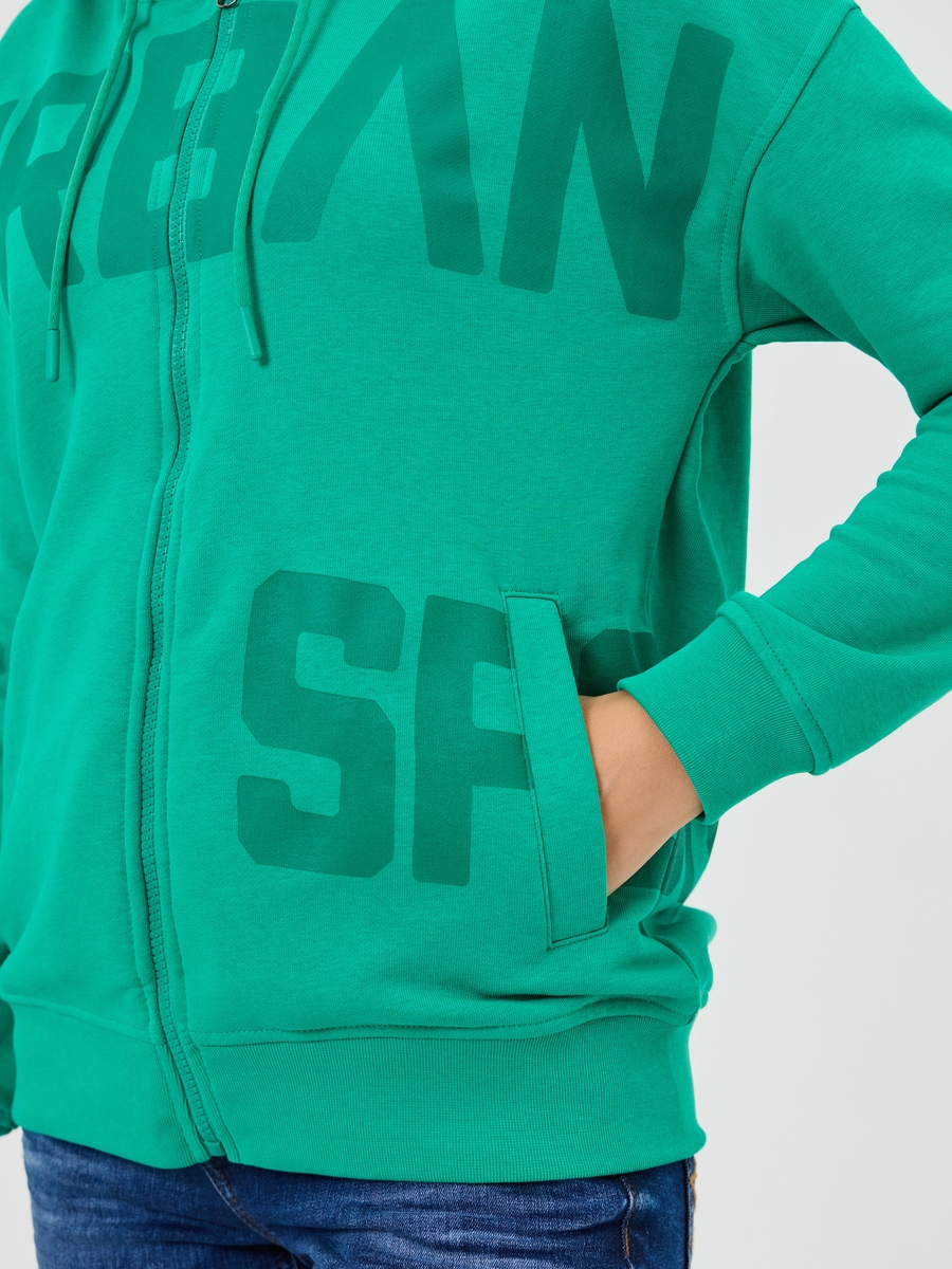 толстовка active green