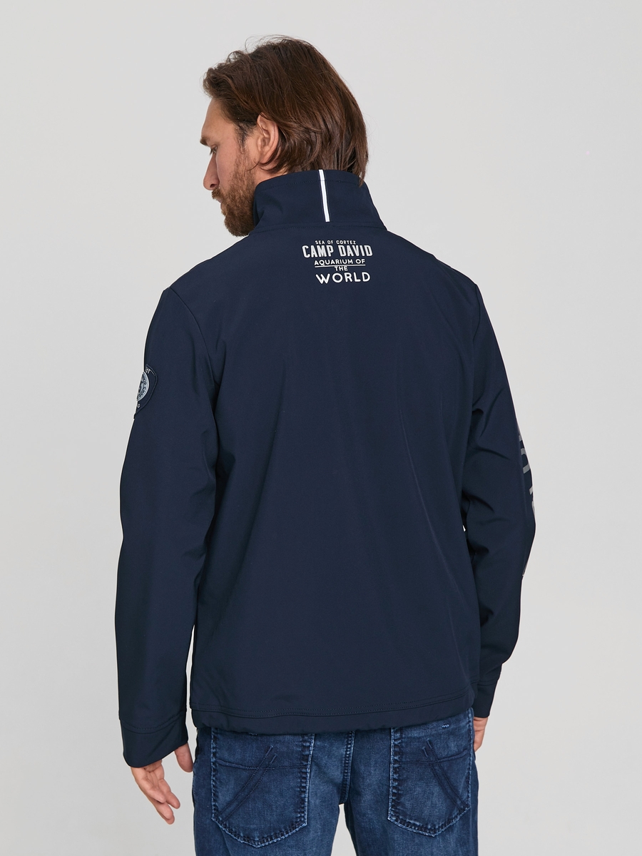 куртка softshell blue navy