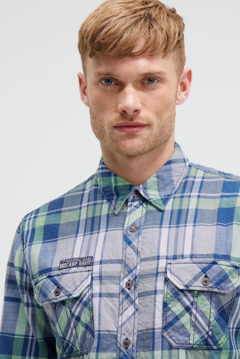 рубашка flight green