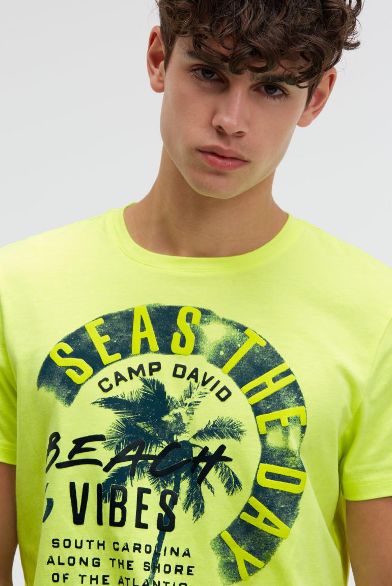 футболка neon lime