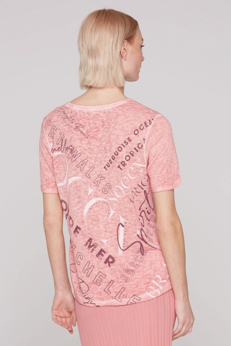 футболка beachy red
