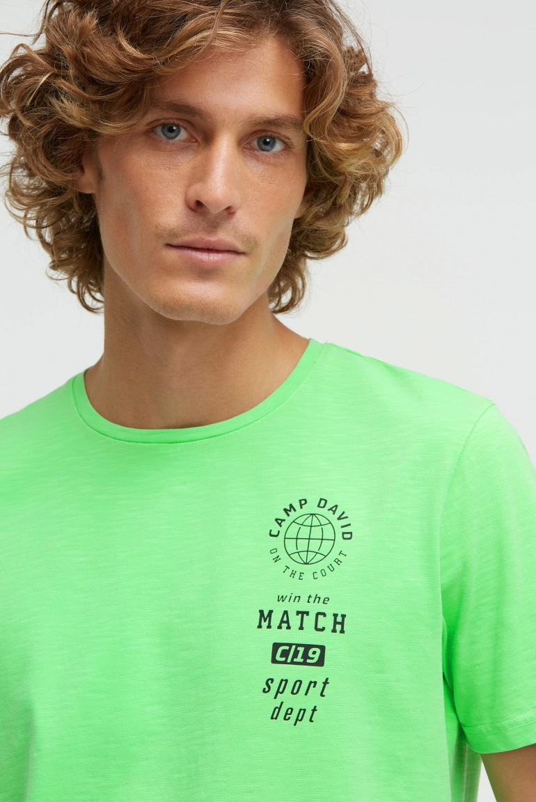 футболка tech green