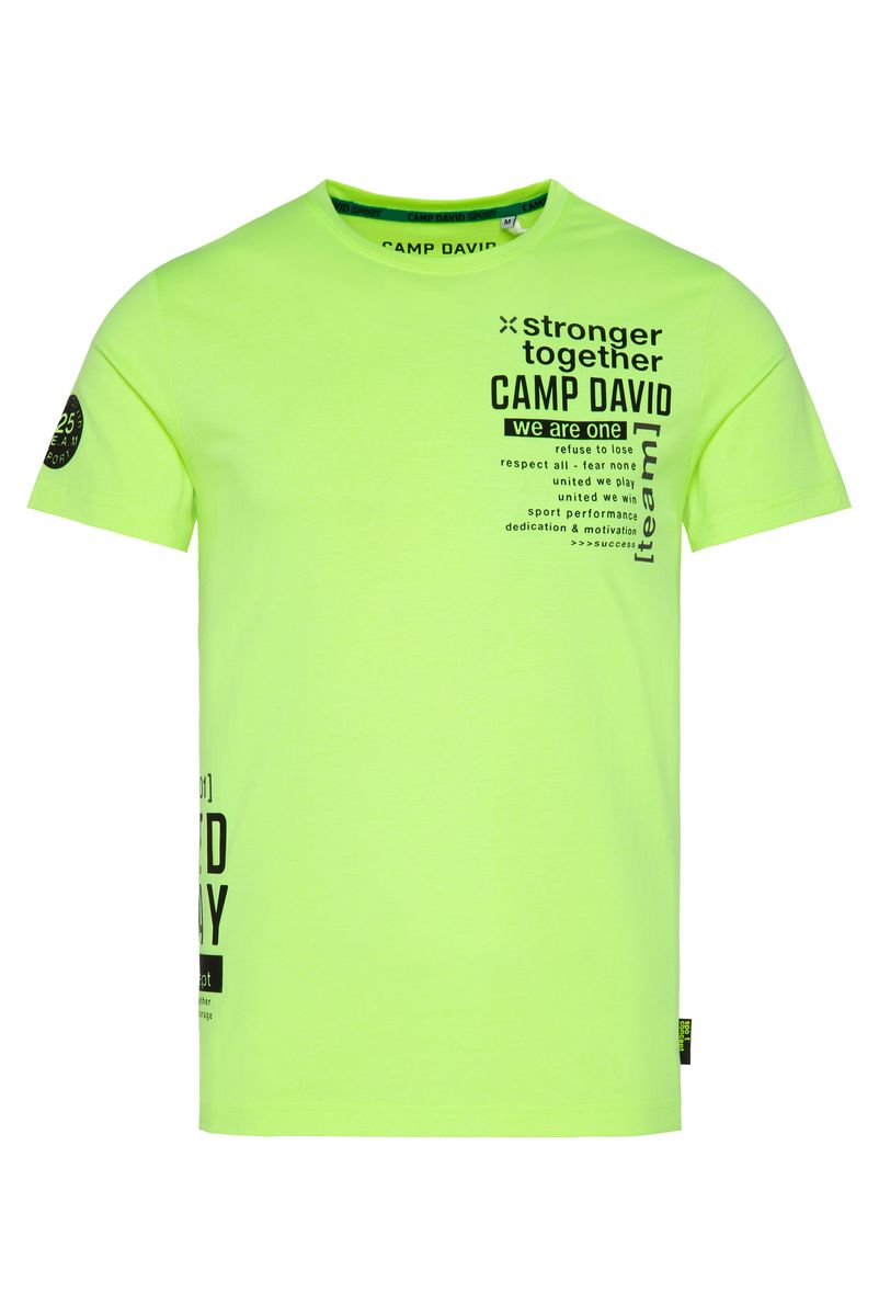 футболка neon yellow