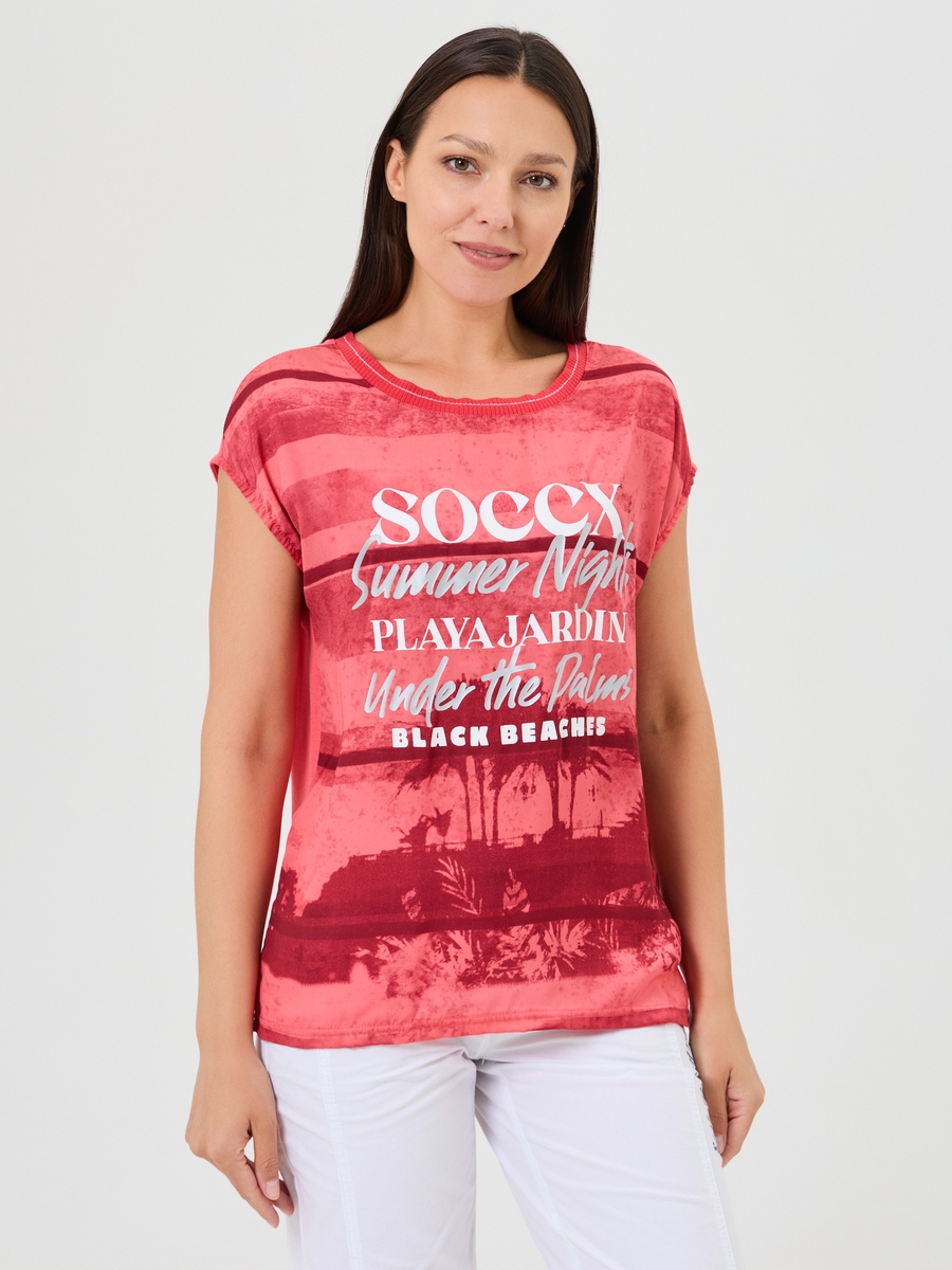 футболка red coral