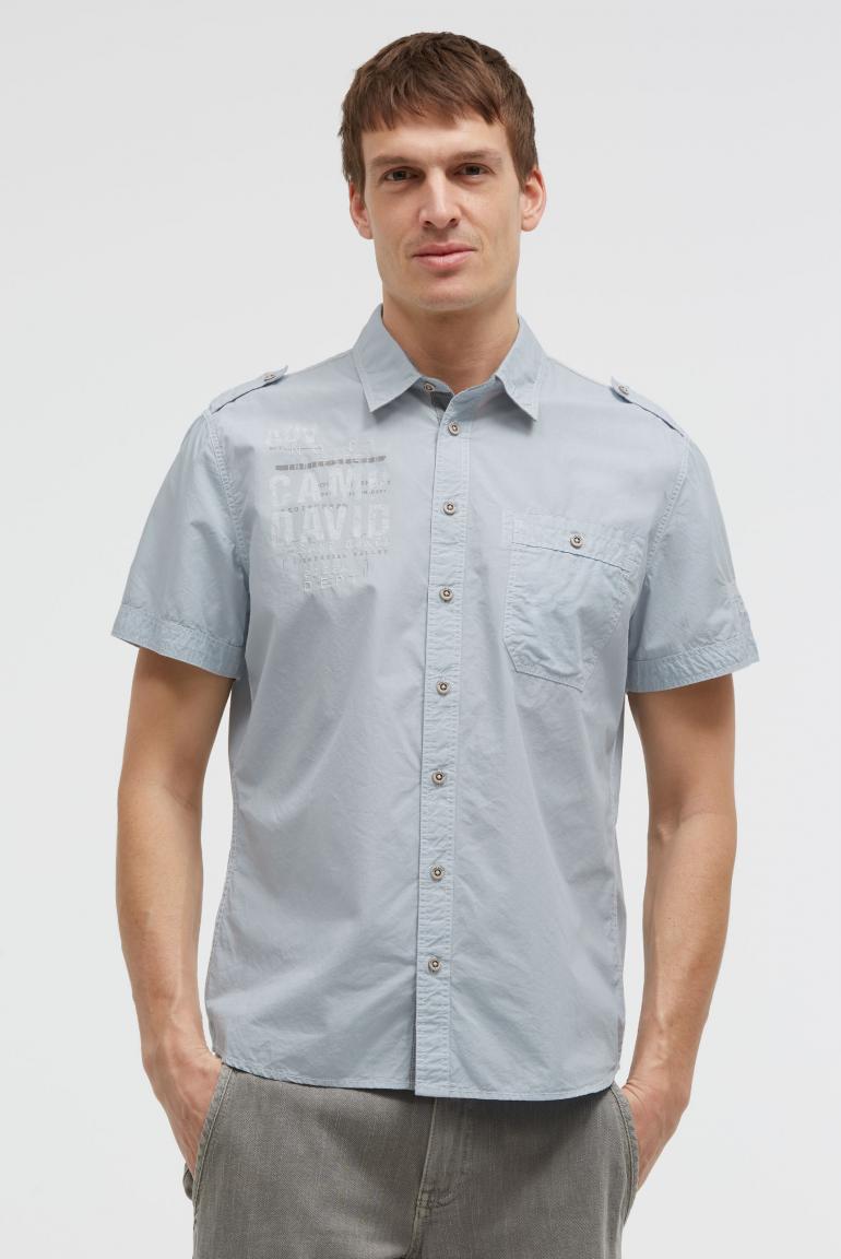 рубашка silver blue