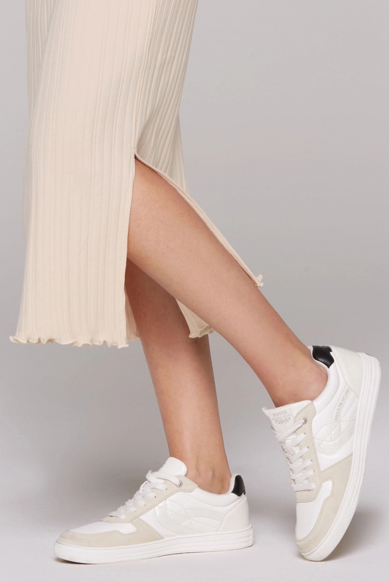 юбка длин. milky beige