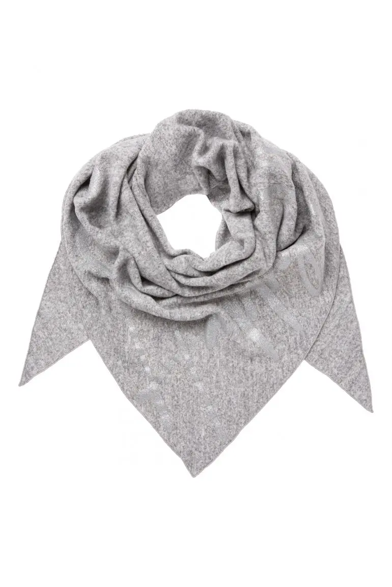шарф grey melange