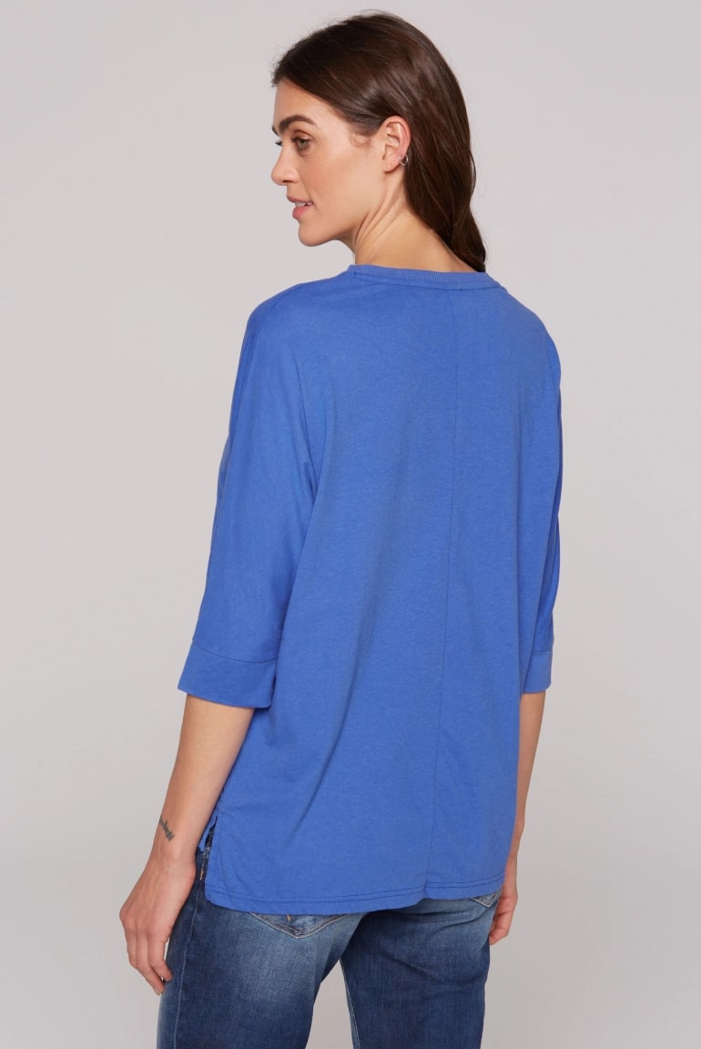 футболка oversize vividblue