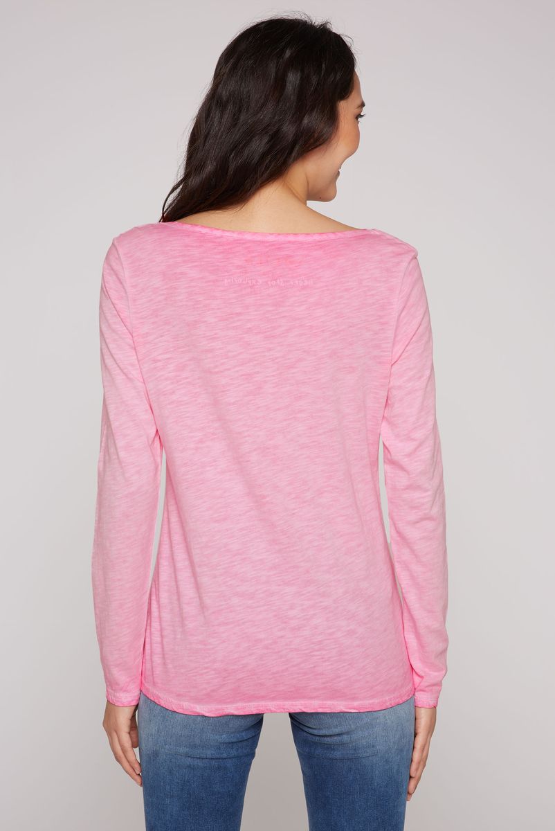 лонгслив crystal pink