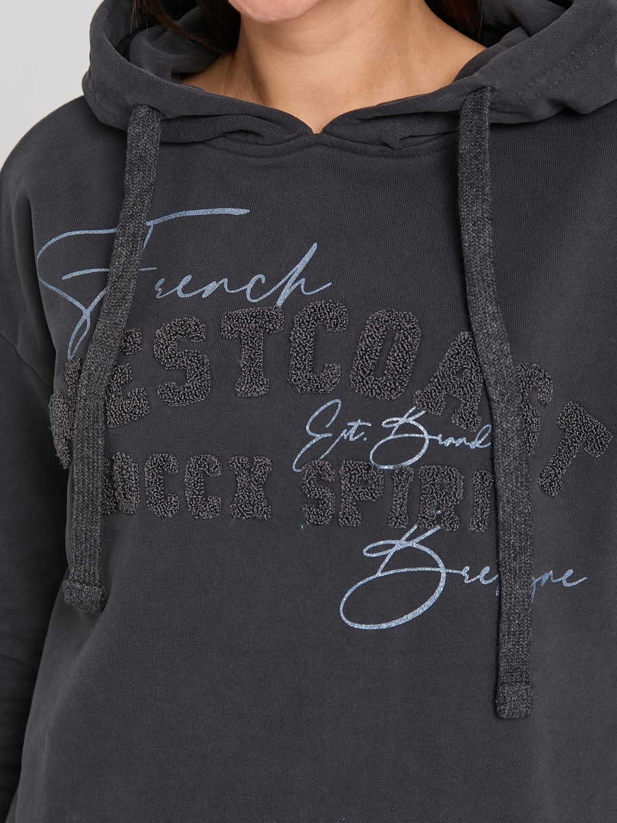 худи oversize anthra