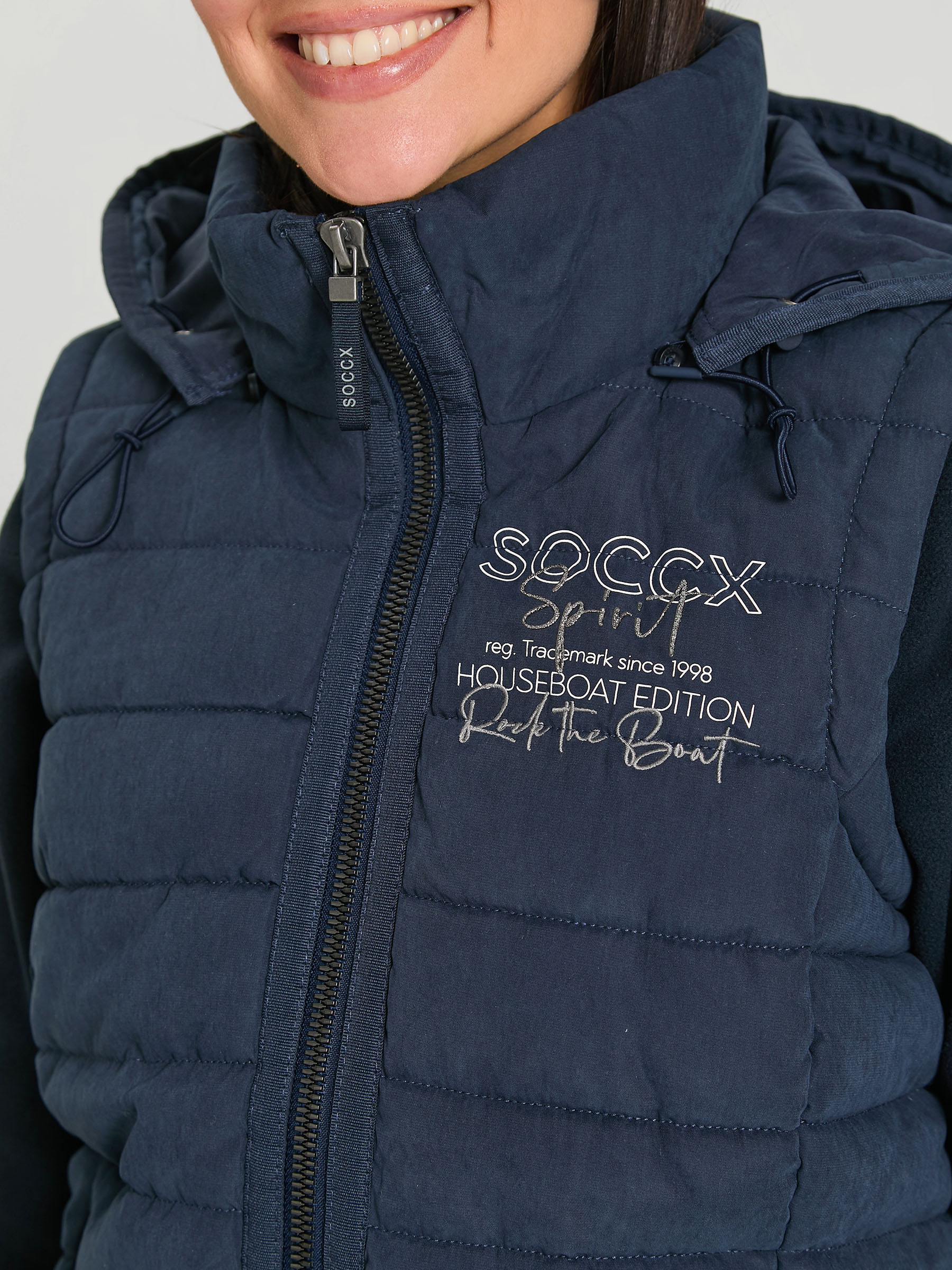 жилет blue navy