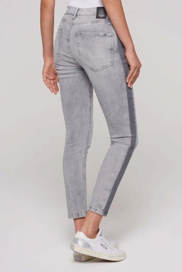 джинсы MI:RA:S125 grey print