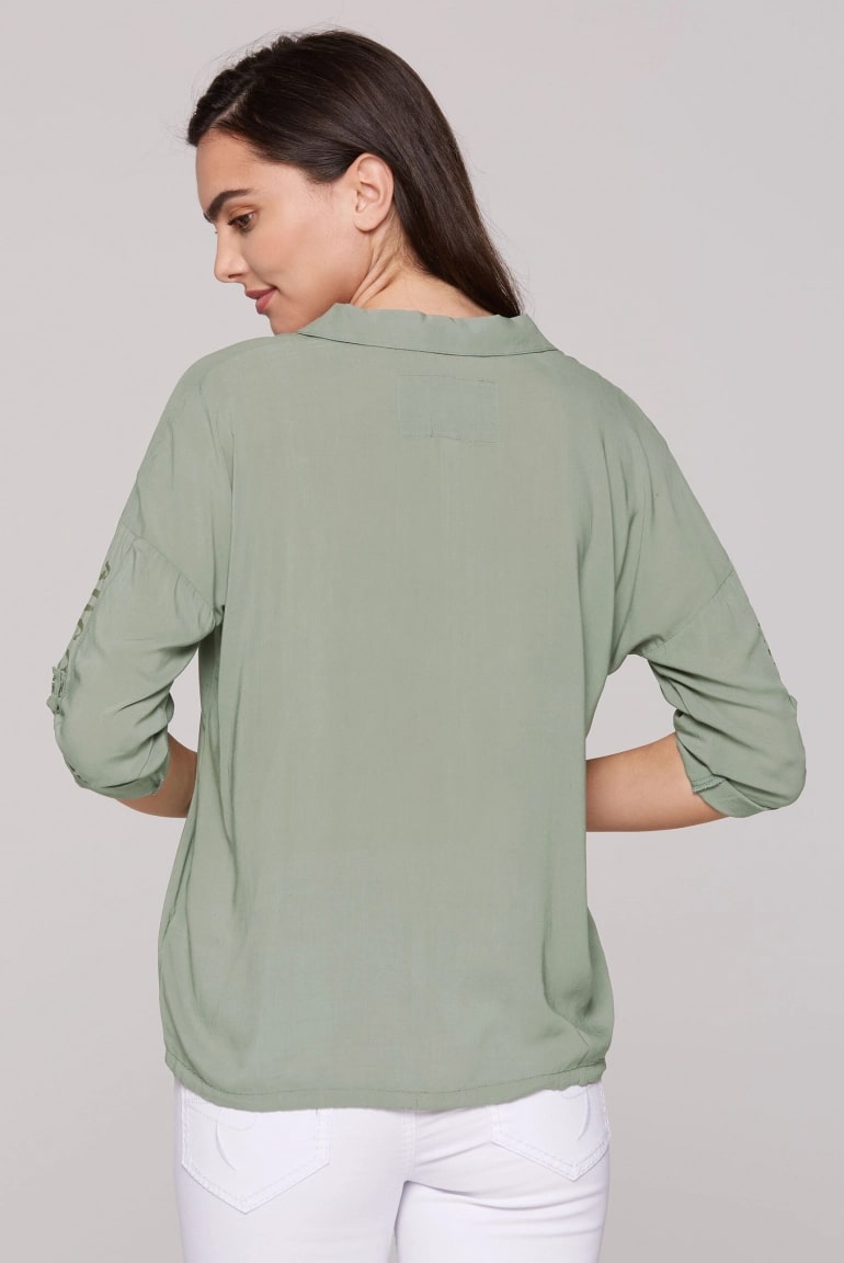 блуза faded olive