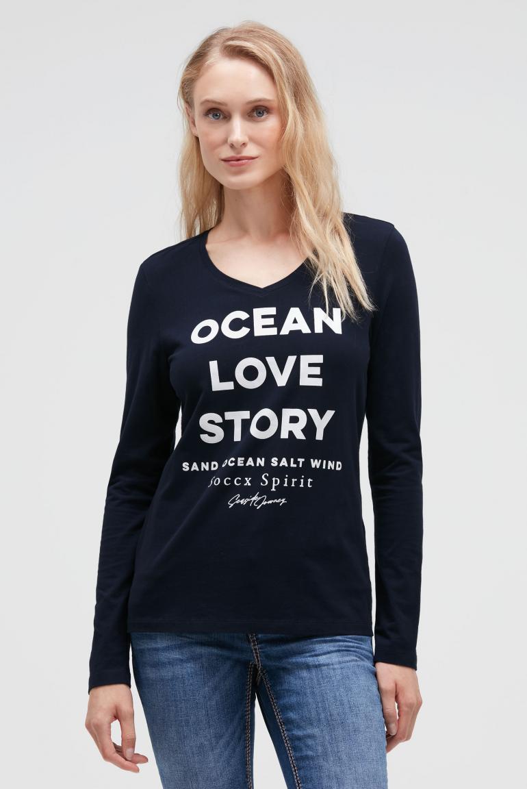 лонгслив blue navy