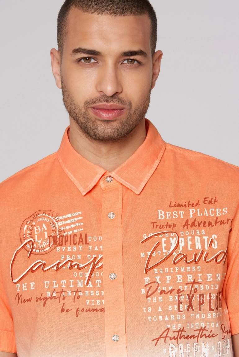 рубашка dip dye sunstone