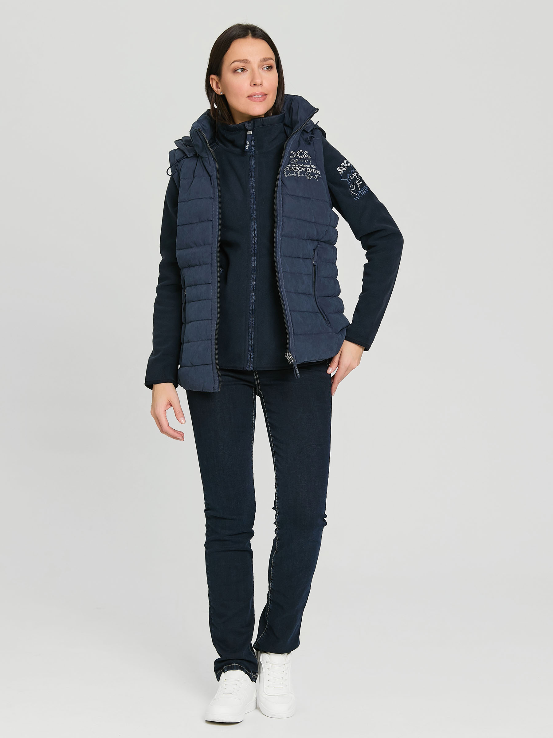 жилет blue navy